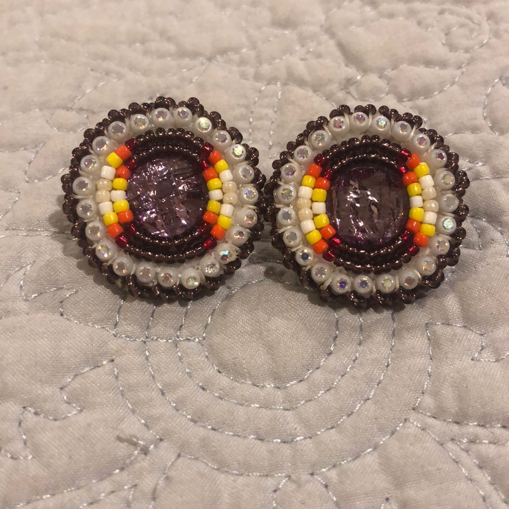 Native American Beaded Earrings